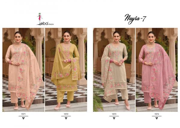 Eba Nayra Vol 7 Heavy Designer Salwar Kameez Collection